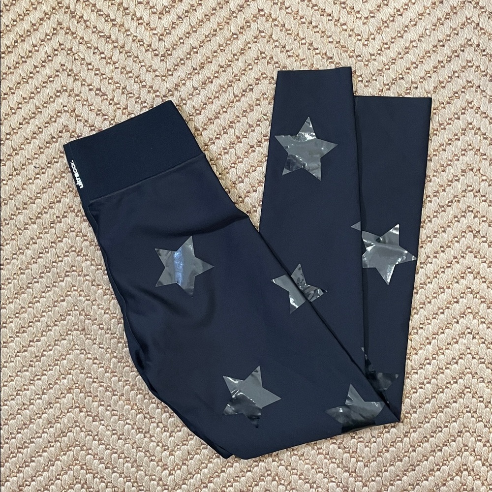 Ultracor Midnight High Waist Knock Out Stars Leggings - Black - M